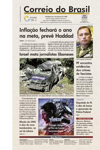 Correio do Brasil - Edição de 26 de Outubro de 2024