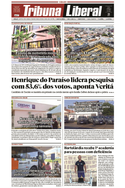 Tribuna Liberal - Edição de 26 de Outubro de 2024