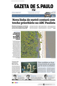 Gazeta de S. Paulo – Edição de 26 a 28 de Outubro de 2024