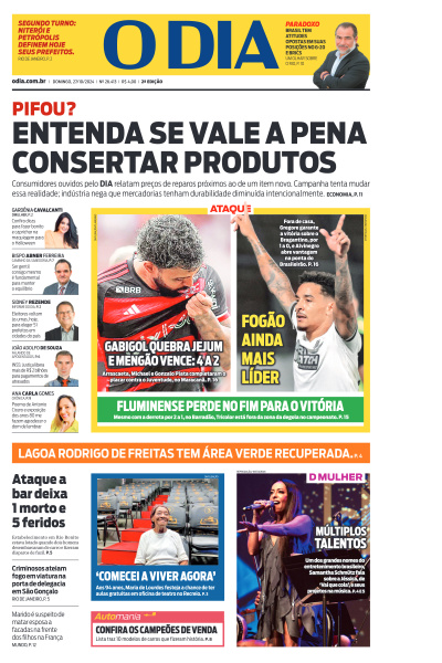 O DIA - Edição de 27 de Outubro de 2024