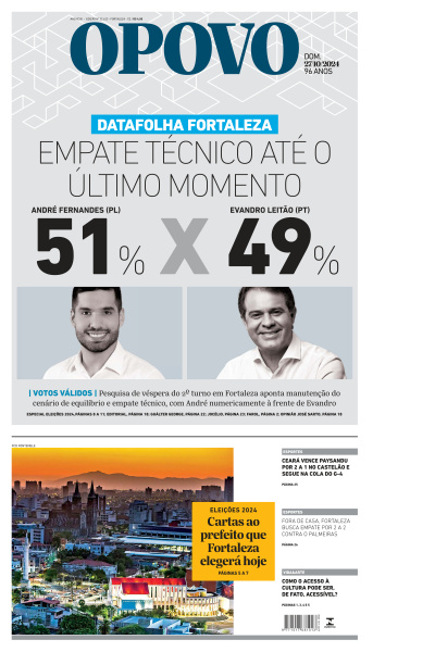 O POVO - Edição de 27 de Outubro de 2024