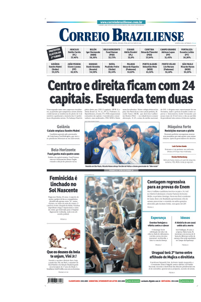 Correio Braziliense - Edição de 28 de Outubro de 2024