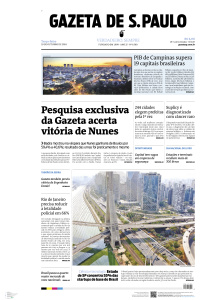 Gazeta de S. Paulo - Edição de 29 de Outubro de 2024