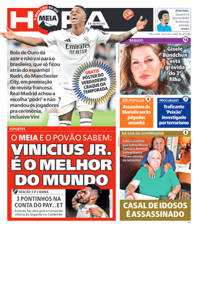 MEIA HORA - Edição de 29 de Outubro de 2024