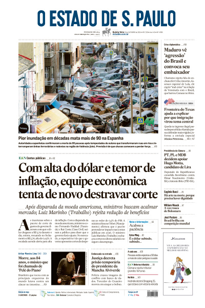 Estadão - Edição de 31 de Outubro de 2024