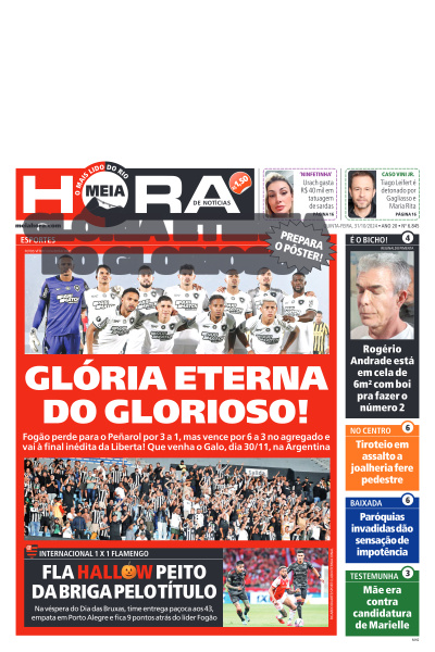 MEIA HORA - Edição de 31 de Outubro de 2024