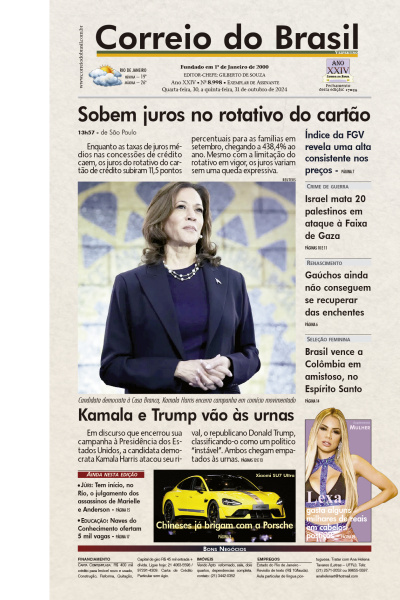 Correio do Brasil - Edição de 31 de Outubro de 2024