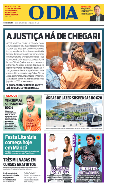 O DIA - Edição de 01 de Novembro de 2024