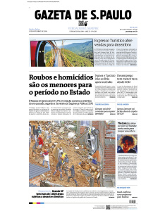 Gazeta de S. Paulo – Edição de 01 de Novembro de 2024