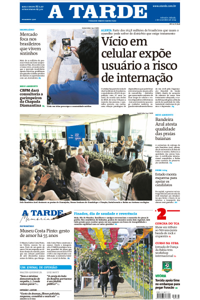 A TARDE - Edição de 2 de Novembro de 2024