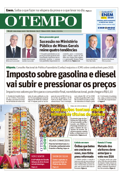 O TEMPO - Edição de 02 de Novembro de 2024