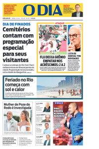 O DIA - Edição de 02 de Novembro de 2024