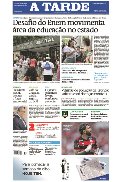 A TARDE - Edição de 04 de Novembro de 2024