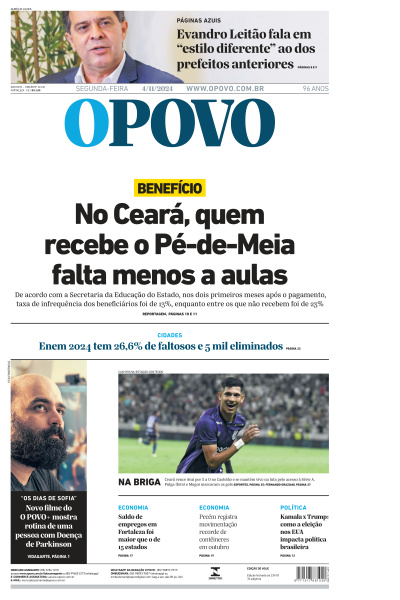O POVO - Edição de 04 de Novembro de 2024