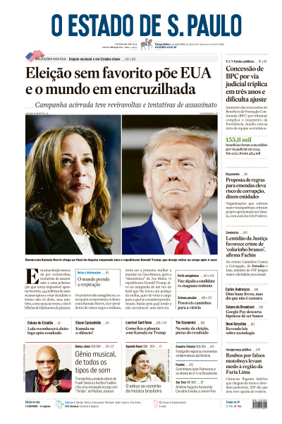 Estadão - Edição de 05 de Novembro de 2024