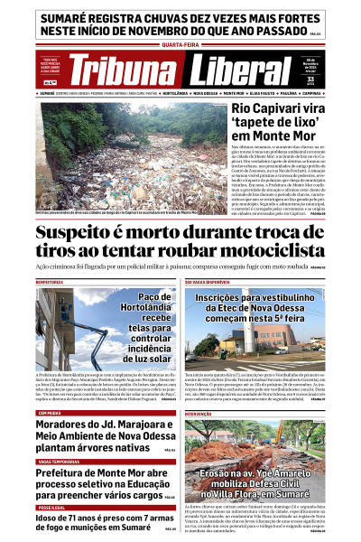 Tribuna Liberal - Edição de 06 de Novembro de 2024