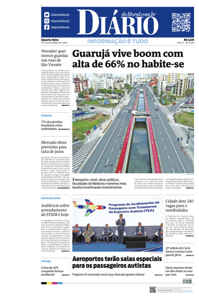 Diário do Litoral - Edição de 06 de Novembro de 2024