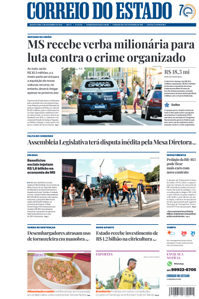 Correio do Estado - Edição de 06 de Novembro de 2024