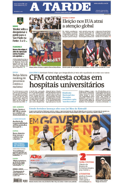 A TARDE - Edição de 06 de Novembro de 2024