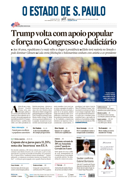 Estadão - Edição de 07 de Novembro de 2024