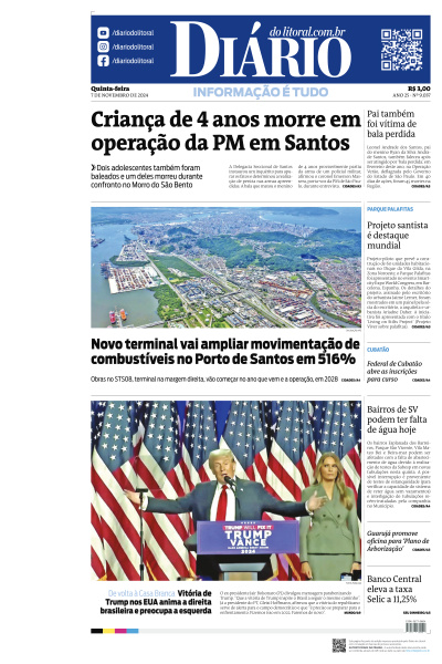 Diário do Litoral - Edição de 07 de Novembro de 2024