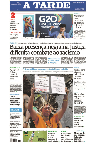A TARDE - Edição de 08 de Novembro de 2024