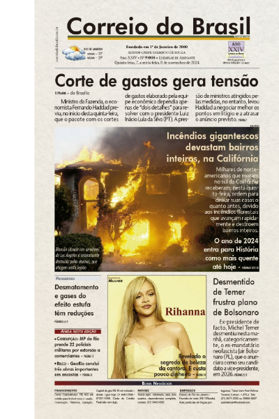 Correio do Brasil – Edição de 08 de novembro de 2024