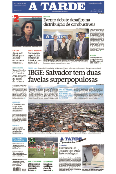 A TARDE - Edição de 09 de Novembro de 2024