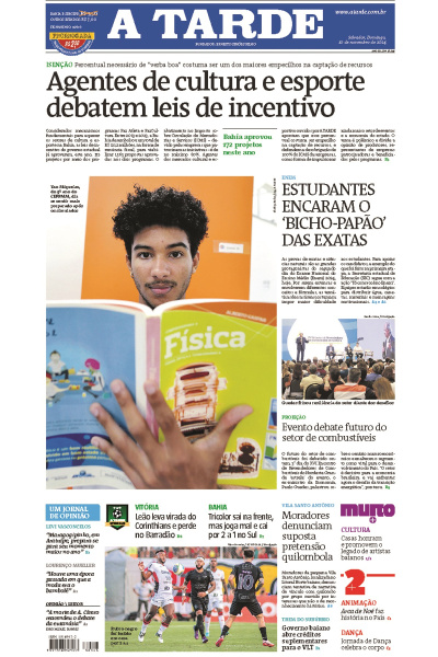 A TARDE - Edição de 10 de Novembro de 2024