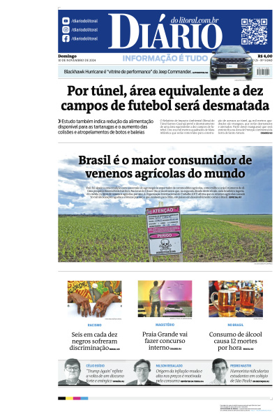 Diário do Litoral - Edição de 10 de Novembro de 2024
