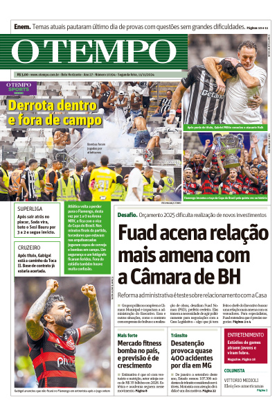 O TEMPO - Edição de 11 de Novembro de 2024
