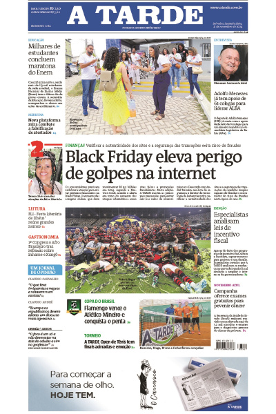 A TARDE - Edição de 11 de Novembro de 2024