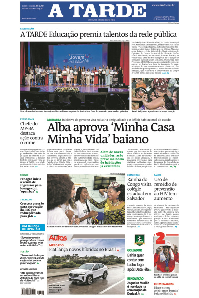 A TARDE - Edição de 13 de Novembro de 2024