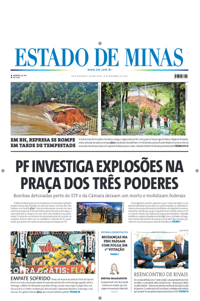 Estado de Minas - Edição de 14 de Novembro de 2024