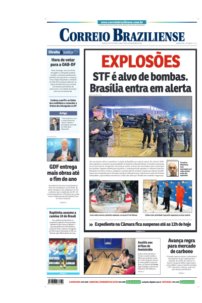 Correio Braziliense - Edição de 14 de Novembro de 2024