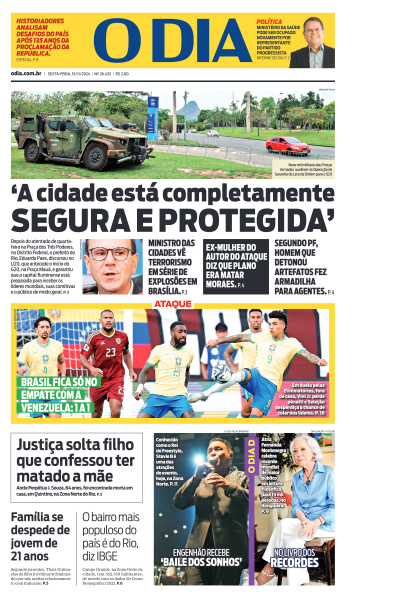O DIA - Edição de 15 de Novembro de 2024