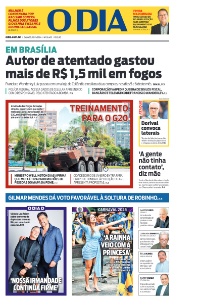 O DIA - Edição de 16 de Novembro de 2024