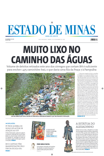 Estado de Minas - Edição de 16 de Novembro de 2024