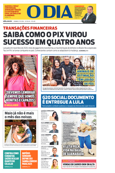O DIA - Edição de 17 de Novembro de 2024
