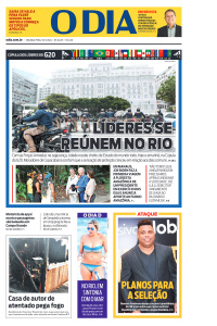 O DIA - Edição de 18 de Novembro de 2024