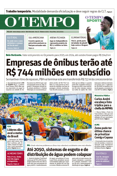 O TEMPO - Edição de 19 de Novembro de 2024