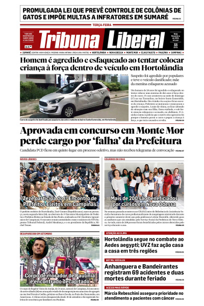 Tribuna Liberal - Edição de 19 de Novembro de 2024