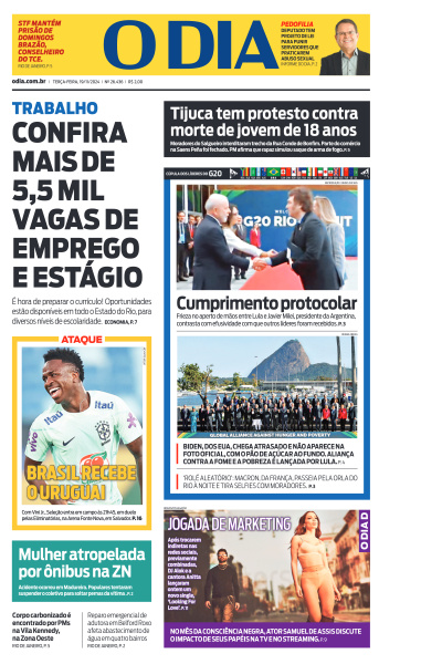 O DIA - Edição de 19 de Novembro de 2024