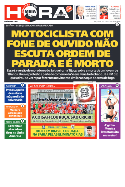 MEIA HORA - Edição de 19 de Novembro de 2024