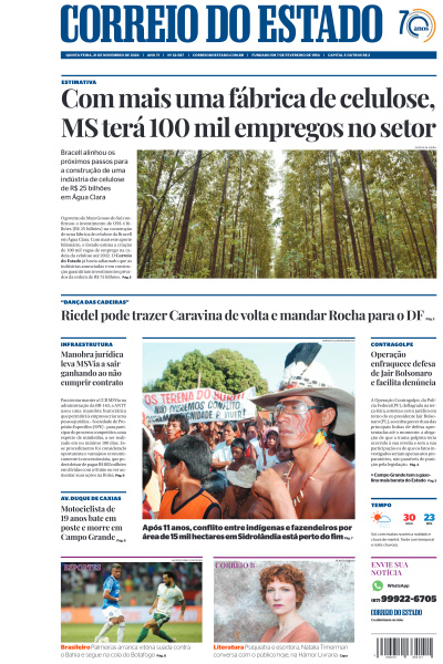 Correio do Estado - Edição de 21 de Novembro de 2024