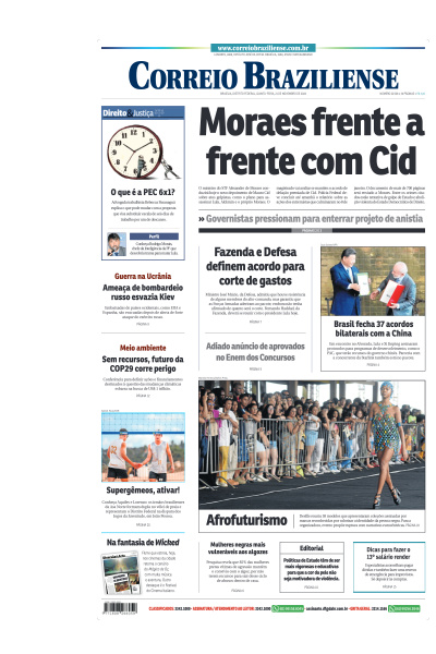 Correio Braziliense - Edição de 21 de Novembro de 2024