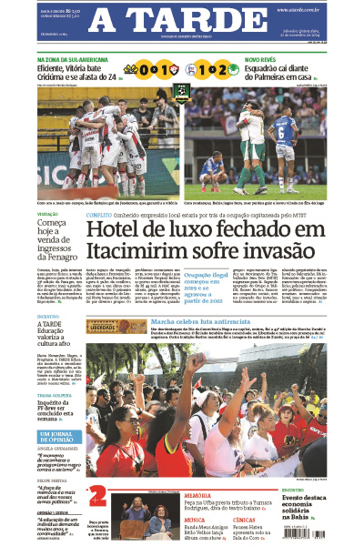 A TARDE - Edição de 21 de Novembro de 2024