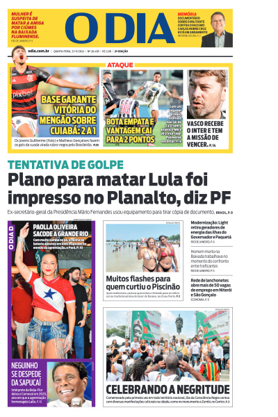 O DIA - Edição de 21 de Novembro de 2024