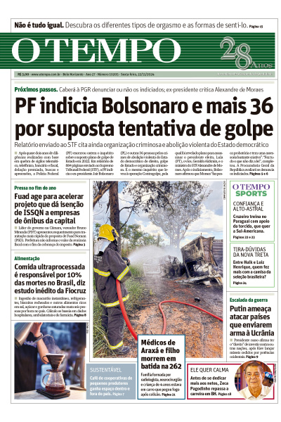 O TEMPO - Edição de 22 de Novembro de 2024