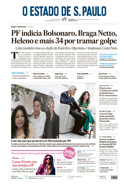 Estadão - Edição de 22 de Novembro de 2024